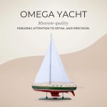 Y062 Omega yacht Sailboat Model America Cup 